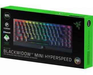 Клавиатура Razer BlackWidow V3 Mini Hyperspeed Green Switch RU (RZ03-03891600-R3R1)