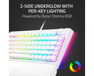 Клавиатура Razer BlackWidow V4 75 USB UA White (RZ03-05001700-R3M1)