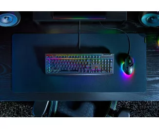 Клавіатура Razer BlackWidow V4 X Green Switch USB RU Black (RZ03-04700800-R3R1)