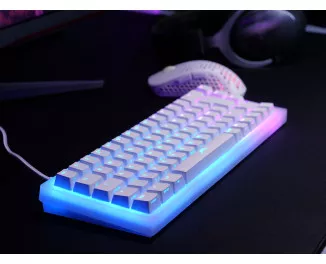 Клавиатура Xtrfy Kailh Red RGB White (K5-RGB-CPT-TPWHITE-R-UKR)