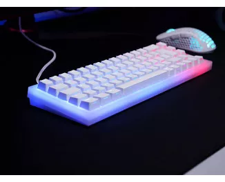 Клавиатура Xtrfy Kailh Red RGB White (K5-RGB-CPT-TPWHITE-R-UKR)