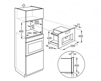 Кавомашина автоматична Electrolux EBC85X