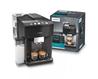 Кофемашина автоматическая Siemens EQ.500 integral black TQ505R09