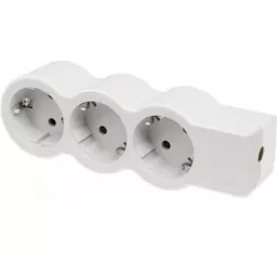 Колодка удлинителя Legrand 3хSchuko 16А белый (694573)