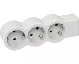 Колодка удлинителя Legrand 3хSchuko 16А белый (694573)