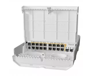 Коммутатор MikroTik Cloud Router Switch netPower 16P CRS318-16P-2S+OUT