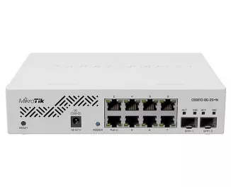 Коммутатор MikroTik Cloud Smart Switch CSS610-8G-2S+IN