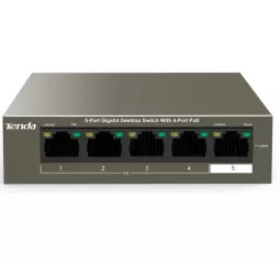 Коммутатор Tenda TEG1105P-4-63W