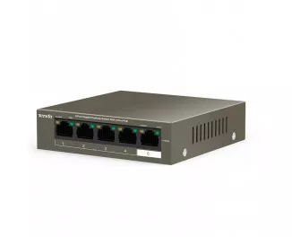 Коммутатор Tenda TEG1105P-4-63W
