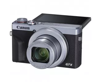 Компактный фотоаппарат Canon PowerShot G7 X Mark III Silver (3638C002)