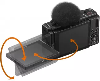 Компактный фотоаппарат Sony ZV-1F Black (ZV1FB.CE3)