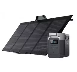 Комплект EcoFlow DELTA 1260Wh | 1800W + 110W Solar Panel (BundleD+SP110W)