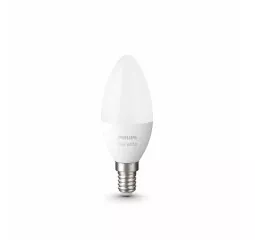 Комплект ламп PHILIPS Hue E14, 5.5W(40Вт), 2700K, White, Bluetooth, димована, 2 шт (929002039904)