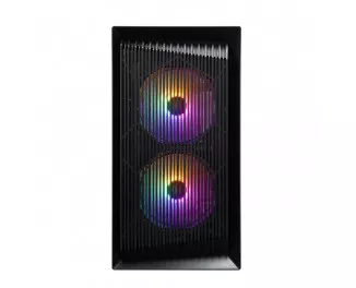Корпус 1stPlayer BS-2-BK-3F1 Black без БП