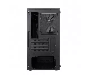 Корпус 1stPlayer BS-2-BK-3F1 Black без БП