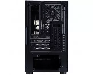Корпус 1stPlayer D3-A-BK-1F7-14-1F7 Black без БП