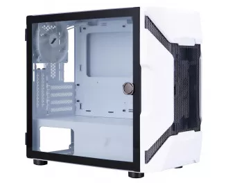 Корпус 1stPlayer D3-A-WH-1F7-14-W-1F7-W White без БП