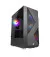 Корпус 1stPlayer F3-A-BK-4F1 Black без БП