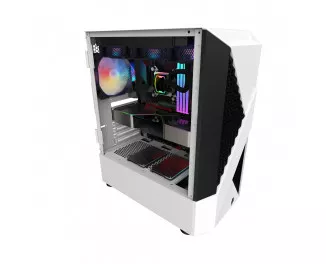 Корпус 1stPlayer F3-A-WH-4F1 White без БП