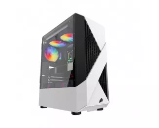 Корпус 1stPlayer F3-A-WH-4F1 White без БП