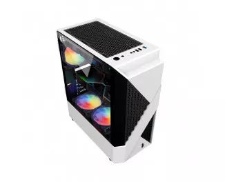 Корпус 1stPlayer F3-A-WH-4F1 White без БП