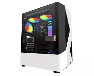 Корпус 1stPlayer F3-A-WH-4F1 White без БП