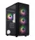 Корпус 1stPlayer FD3-M-BK-4F7 Black без БП