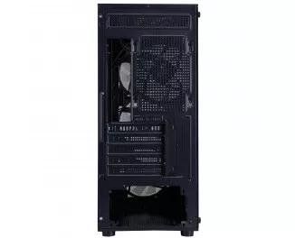 Корпус 1stPlayer FD3-M-BK-4F7 Black без БП