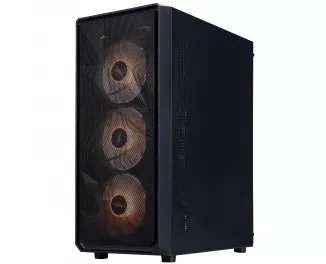 Корпус 1stPlayer FD3-M-BK-4F7 Black без БП