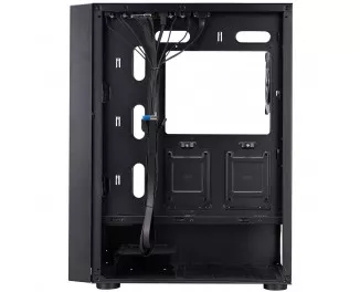 Корпус 1stPlayer Go6-BK-4FS7 Black без БП