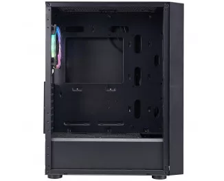 Корпус 1stPlayer Go6-BK-4FS7 Black без БП