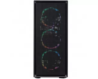 Корпус 1stPlayer Go6-BK-4FS7 Black без БП
