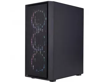 Корпус 1stPlayer Go6-BK-4FS7 Black без БП