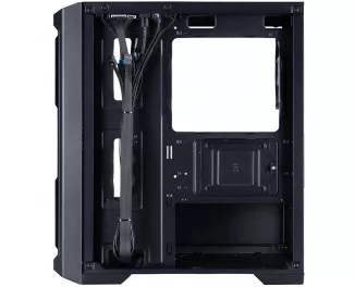 Корпус 1stPlayer H2-BK-4F7 Black без БЖ