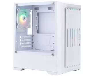Корпус 1stPlayer H2-WH-4F7-W White без БП