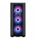 Корпус 1stPlayer H6-BK-4F7 Black без БП