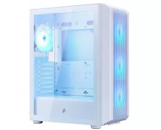 Корпус 1stPlayer H6-WH-4F7-W White без БП