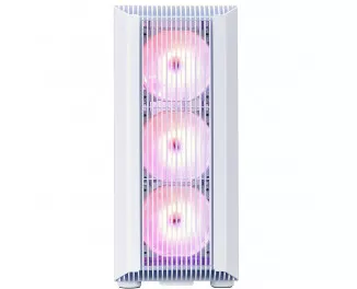 Корпус 1stPlayer H6-WH-4F7-W White без БП