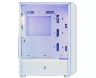 Корпус 1stPlayer H6-WH-4F7-W White без БП