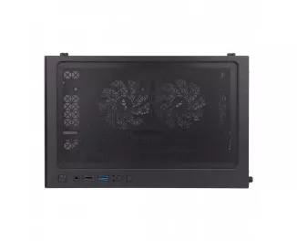 Корпус 1stPlayer Mi2-A-BK-2F7R-1F7 Black без БП
