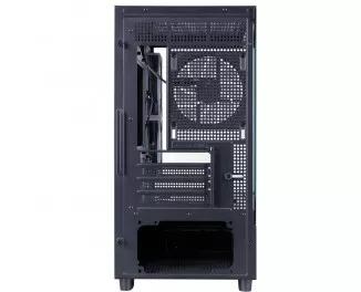 Корпус 1stPlayer Mi5-BK-2FC7R-1FC7 Black без БП
