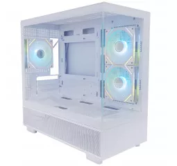 Корпус 1stPlayer Mi5-WH-2FC7R-W-1FC7-W White без БП
