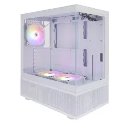 Корпус 1stPlayer Mi7-A-WH-2F7R-W-1F7-W White без БП