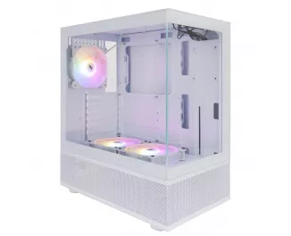 Корпус 1stPlayer Mi7-A-WH-2F7R-W-1F7-W White без БП