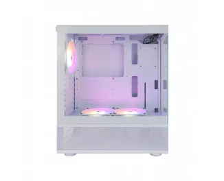 Корпус 1stPlayer Mi7-A-WH-2F7R-W-1F7-W White без БП