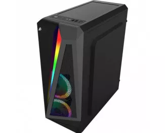 Корпус 1stPlayer R5-3R1 Color LED Black без БП