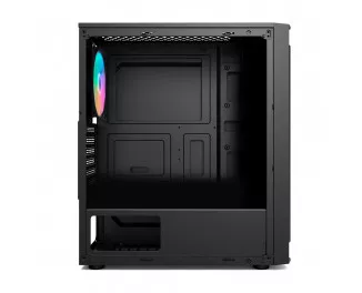 Корпус 1stPlayer RB-4-1G6-BK Black без БП