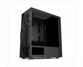 Корпус 1stPlayer RB-4-1G6-BK Black без БП