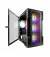 Корпус 1stPlayer T3-BK-4F1 Black без БП