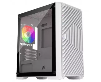 Корпус 1stPlayer T5-WH-4F1-W White без БП